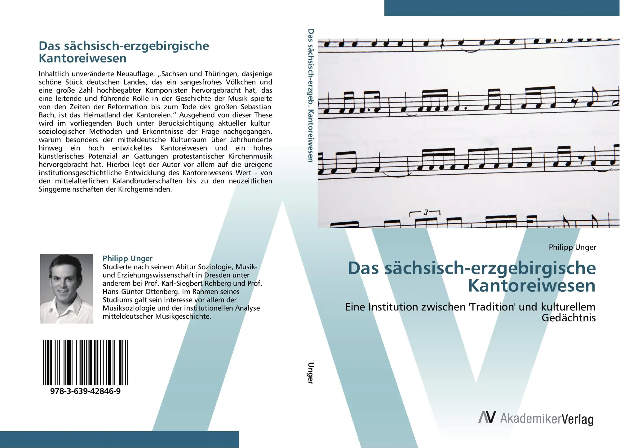 Cover: 9783639428469 | Das sächsisch-erzgebirgische Kantoreiwesen | Philipp Unger | Buch
