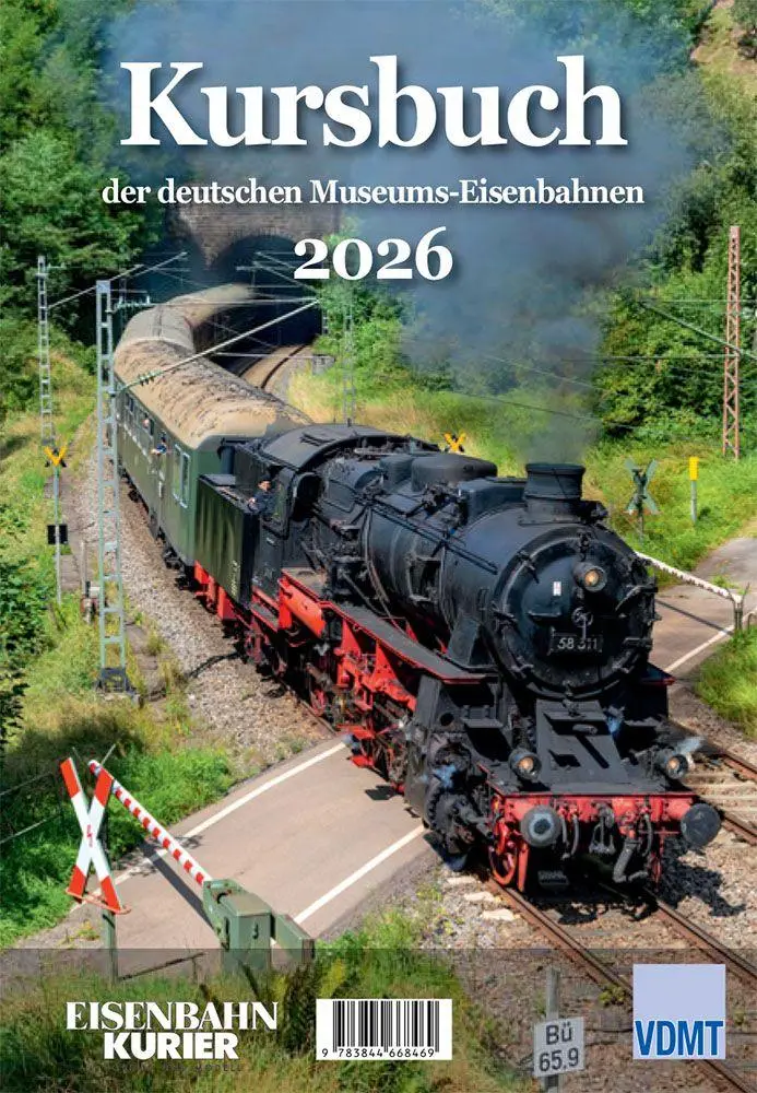 Cover: 9783844668469 | Kursbuch der deutschen Museums-Eisenbahnen - 2026 | Taschenbuch | 2026