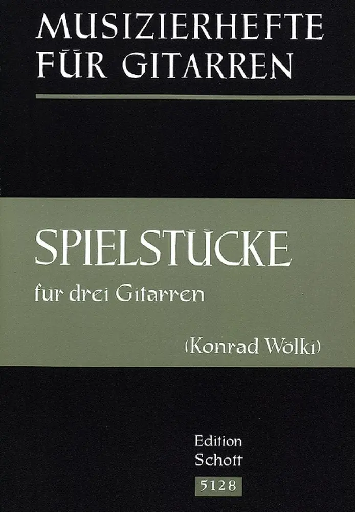 Cover: 9790001058469 | Spielstucke | Konrad Woelki | Buch | Schott Music | EAN 9790001058469