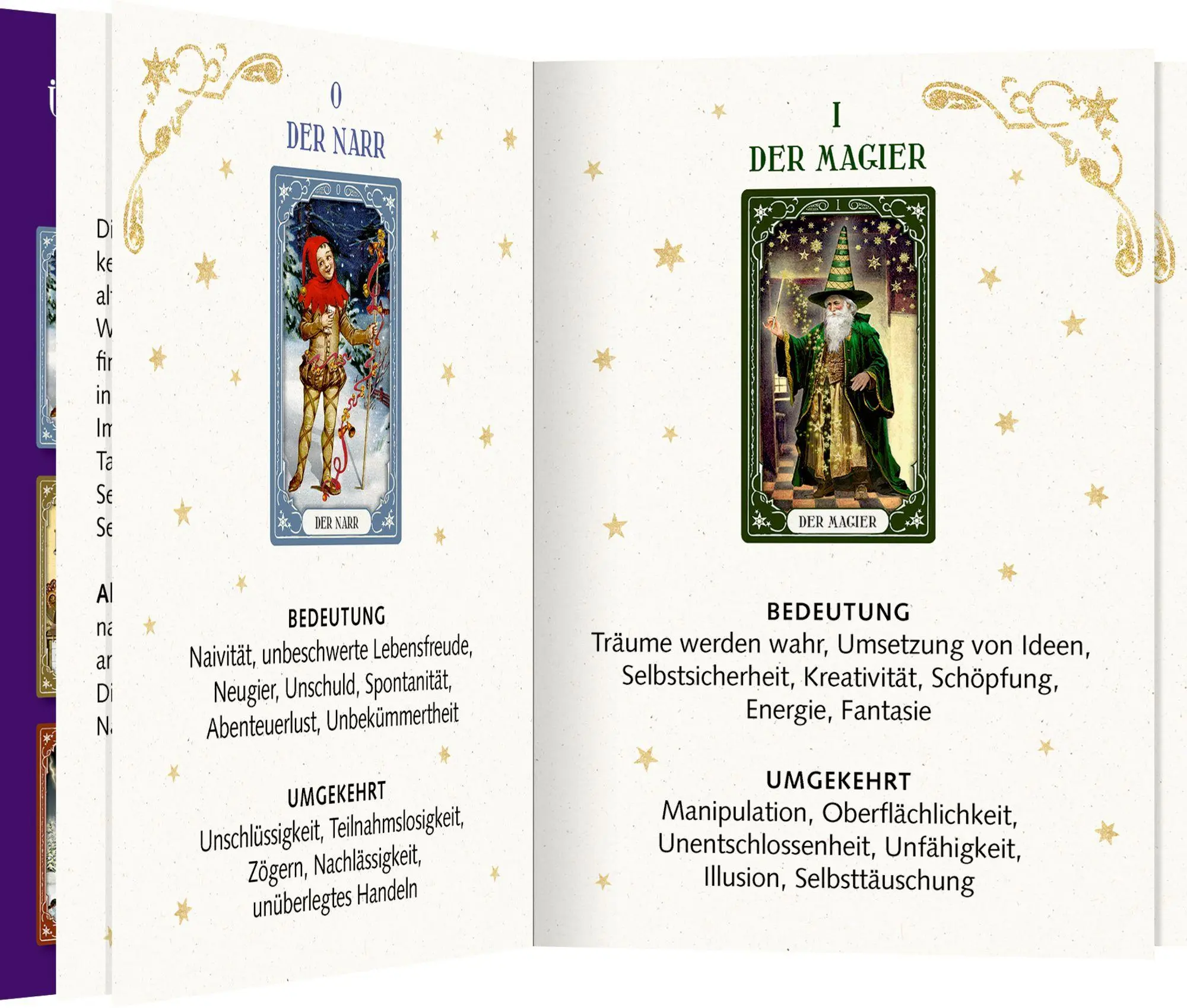 Bild: 4050003958569 | Schachtelspiel - Nostalgisches Weihnachts-Tarot | 40 S. | 95856 | 2025