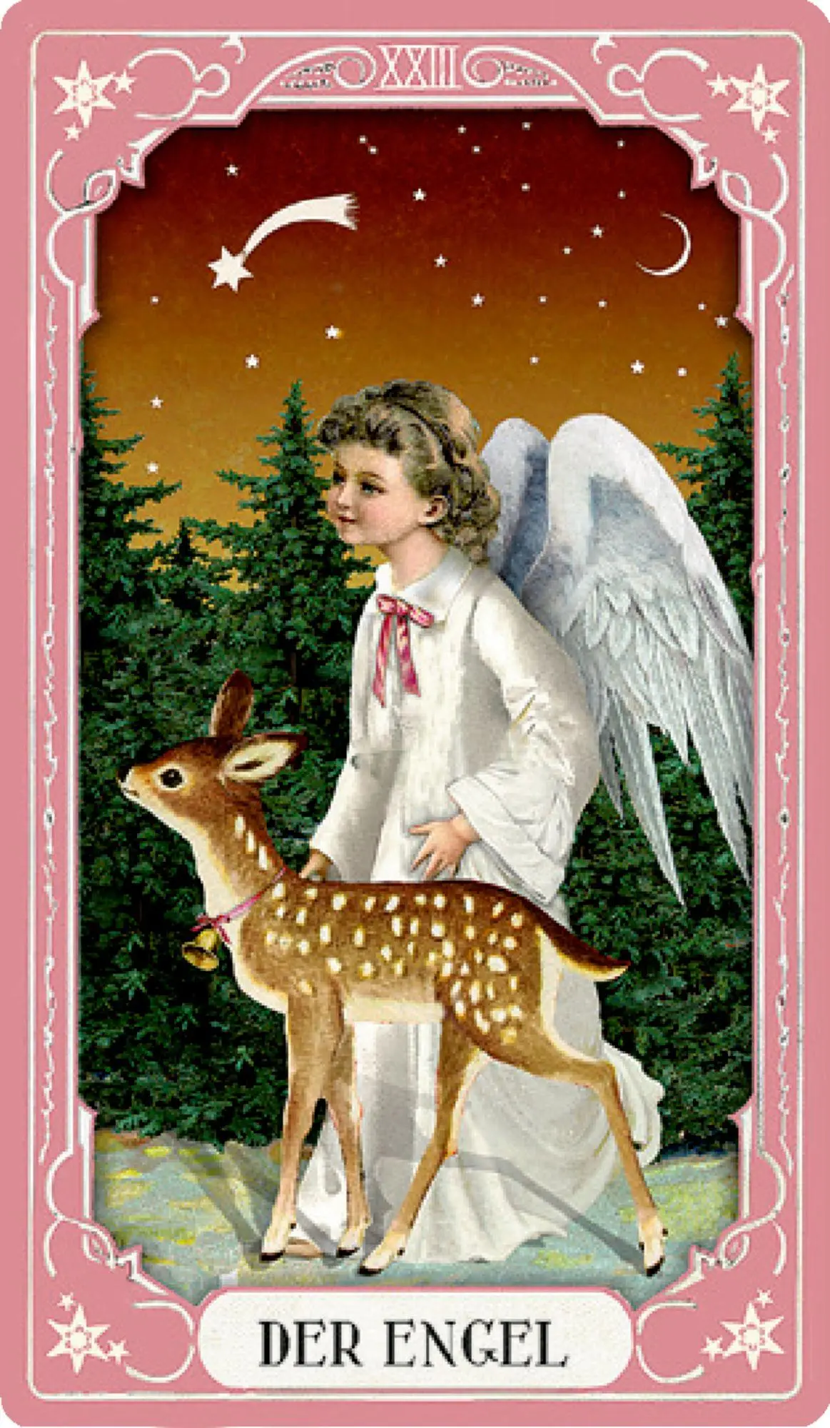 Bild: 4050003958569 | Schachtelspiel - Nostalgisches Weihnachts-Tarot | 40 S. | 95856 | 2025