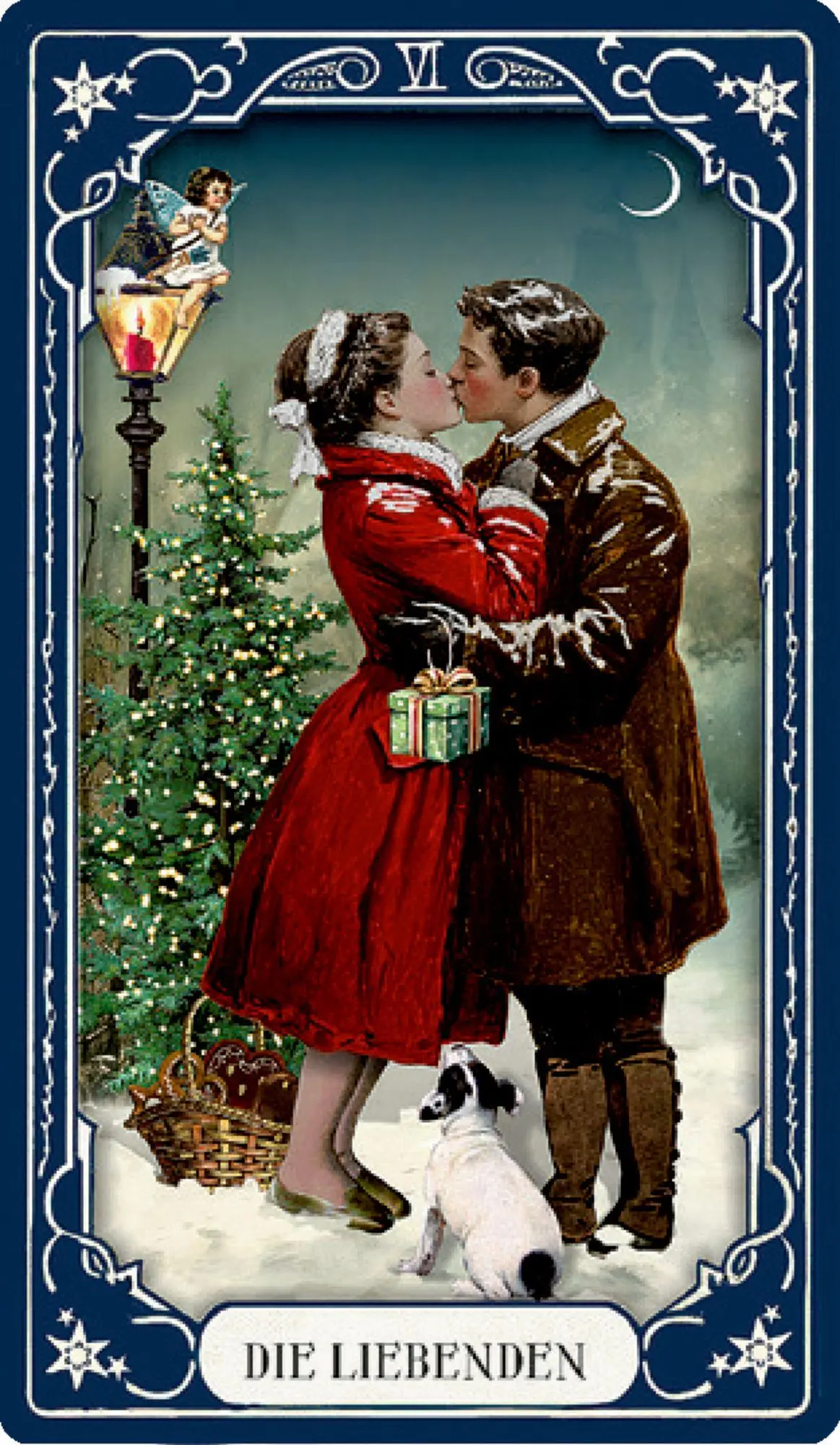 Bild: 4050003958569 | Schachtelspiel - Nostalgisches Weihnachts-Tarot | 40 S. | 95856 | 2025