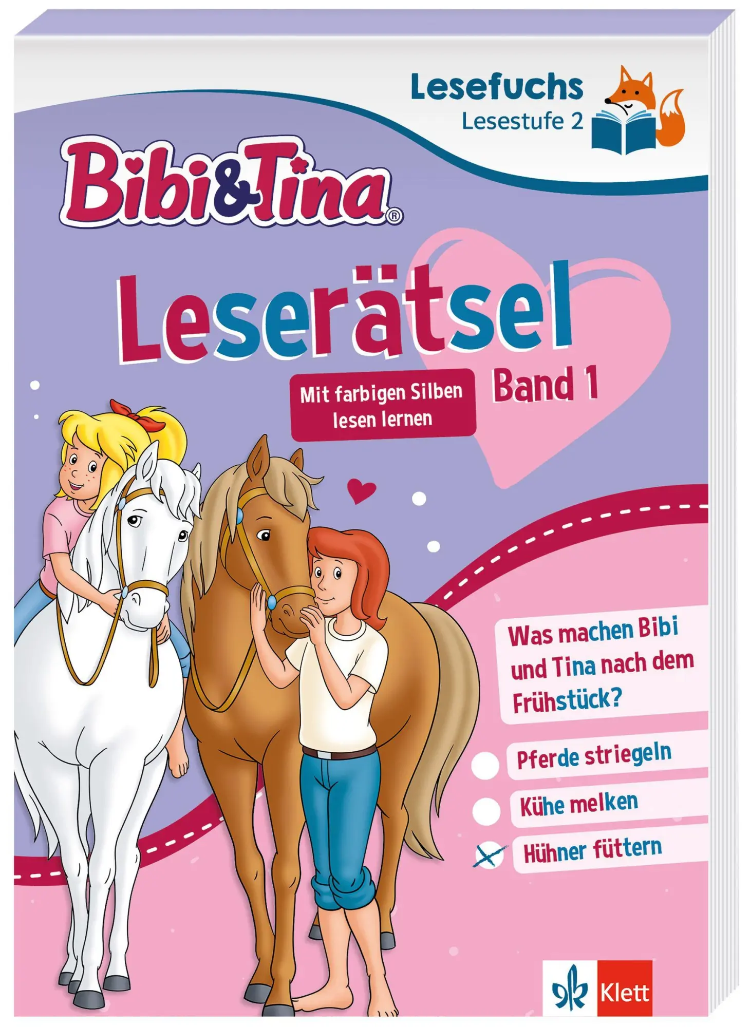 Cover: 9783129498569 | Lesefuchs Bibi &amp; Tina: Leserätsel Lesestufe 1, Band 1 | Taschenbuch