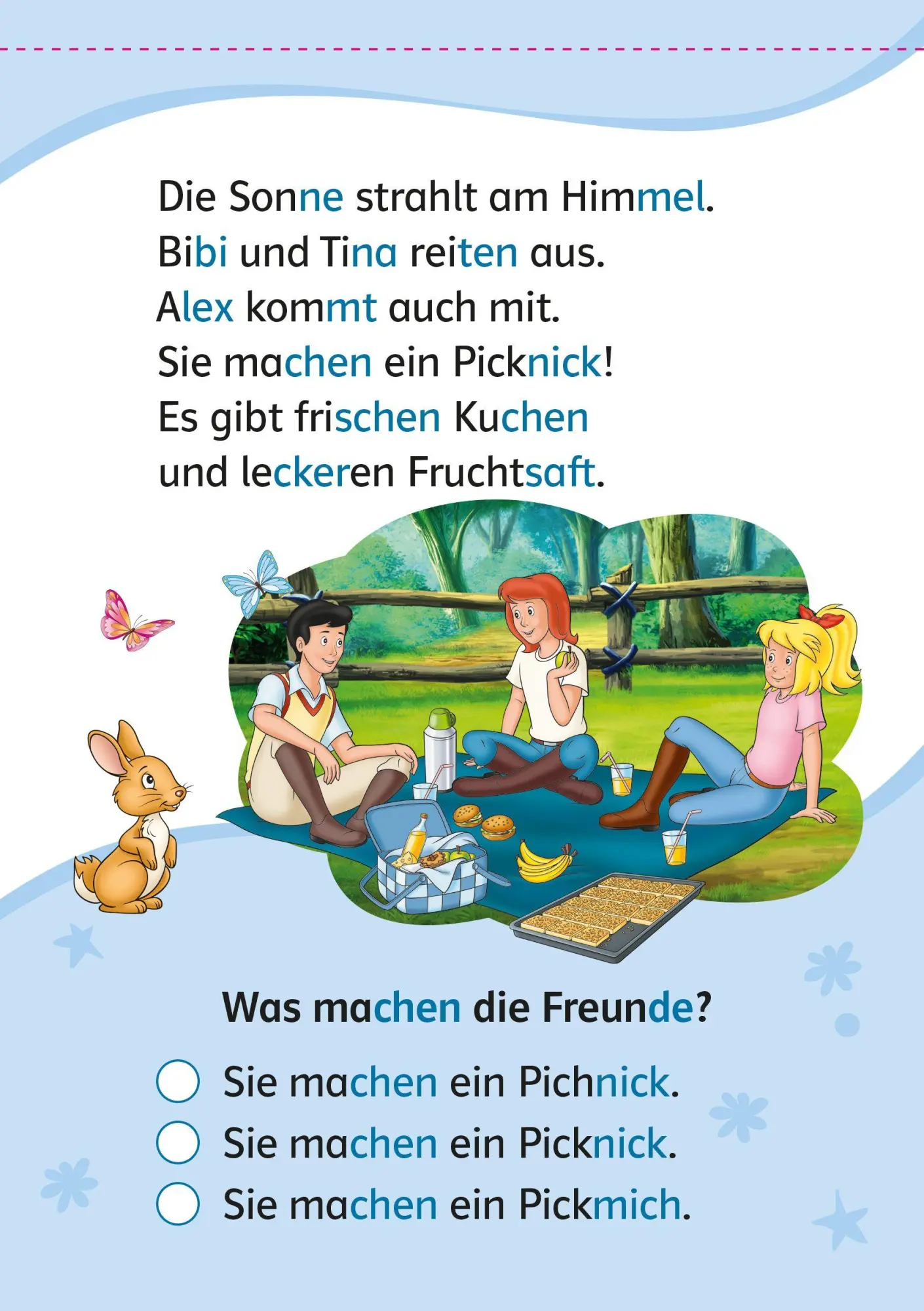Bild: 9783129498569 | Lesefuchs Bibi &amp; Tina: Leserätsel Lesestufe 1, Band 1 | Taschenbuch
