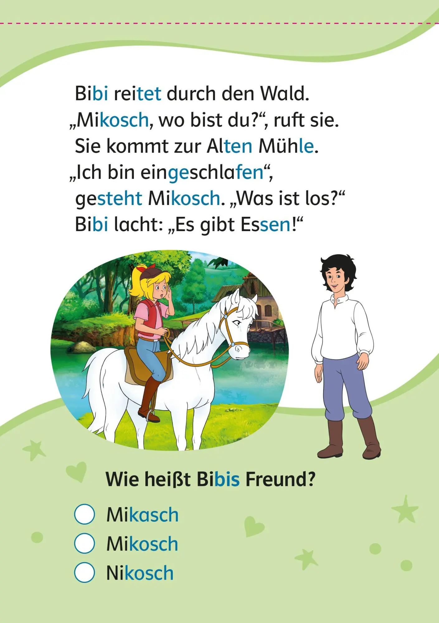 Bild: 9783129498569 | Lesefuchs Bibi &amp; Tina: Leserätsel Lesestufe 1, Band 1 | Taschenbuch