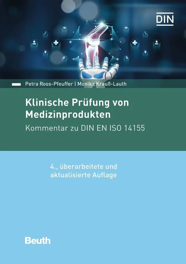 Cover: 9783410318569 | Klinische Prüfung von Medizinprodukten | Kommentar zu DIN EN ISO 14155