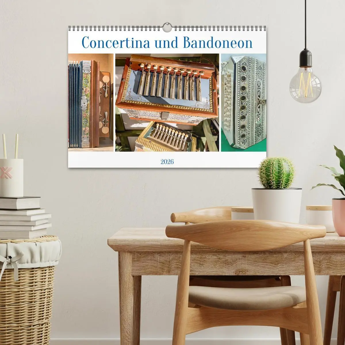 Bild: 9783457258569 | Concertina und Bandoneon (Wandkalender 2026 DIN A3 quer), CALVENDO...