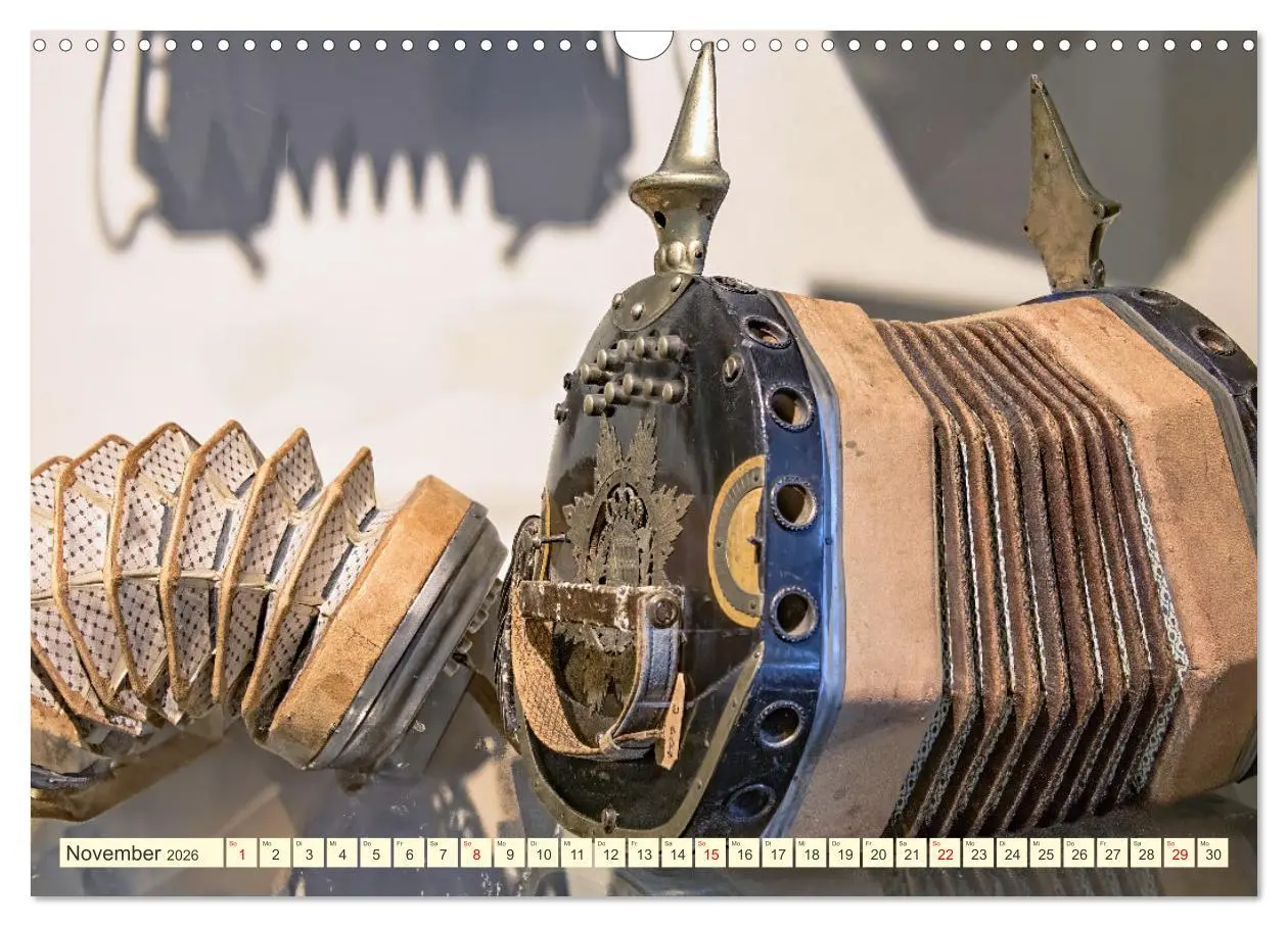 Bild: 9783457258569 | Concertina und Bandoneon (Wandkalender 2026 DIN A3 quer), CALVENDO...