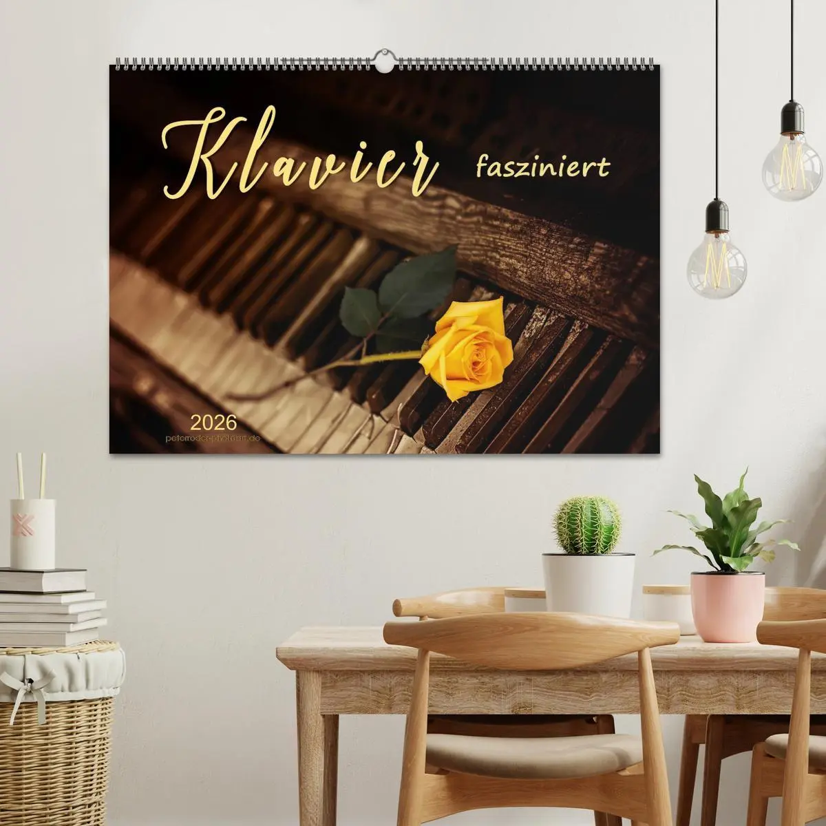 Bild: 9783457948569 | Klavier fasziniert (Wandkalender 2026 DIN A2 quer), CALVENDO...
