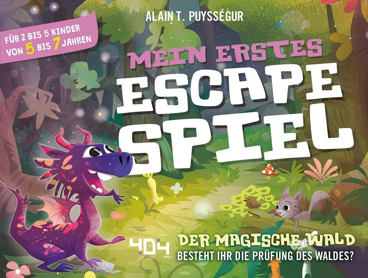 Cover: 3558380098669 | Mein erstes Escape Spiel - Der magische Wald | Alain T. Puysségur