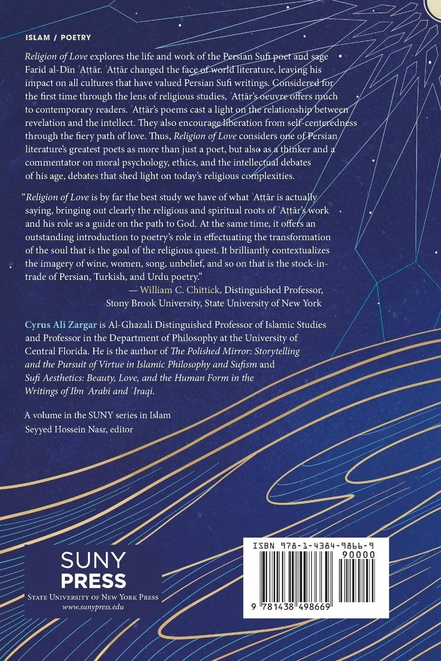 Rückseite: 9781438498669 | Religion of Love | Cyrus Ali Zargar | Taschenbuch | Englisch | 2025