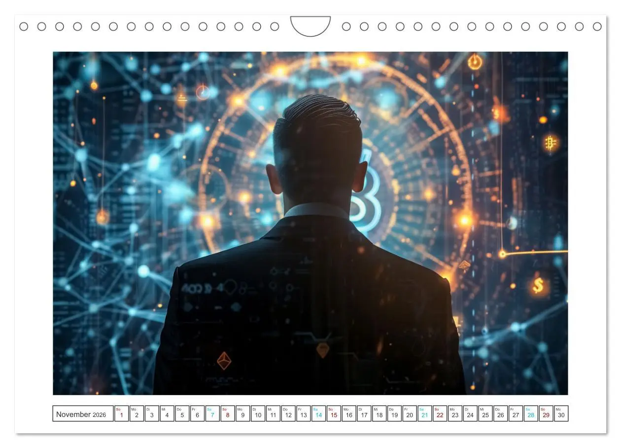 Bild: 9783457318669 | Bitcoin und Beyond (Wandkalender 2026 DIN A4 quer), CALVENDO...