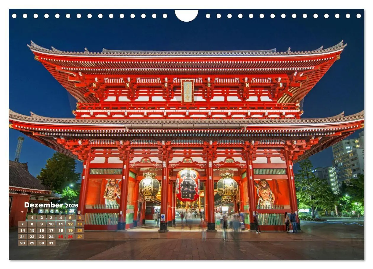 Bild: 9783457628669 | Tokio: Lichter einer Stadt (Wandkalender 2026 DIN A4 quer),...