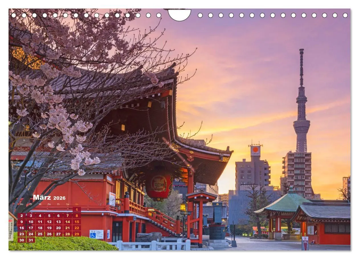 Bild: 9783457628669 | Tokio: Lichter einer Stadt (Wandkalender 2026 DIN A4 quer),...
