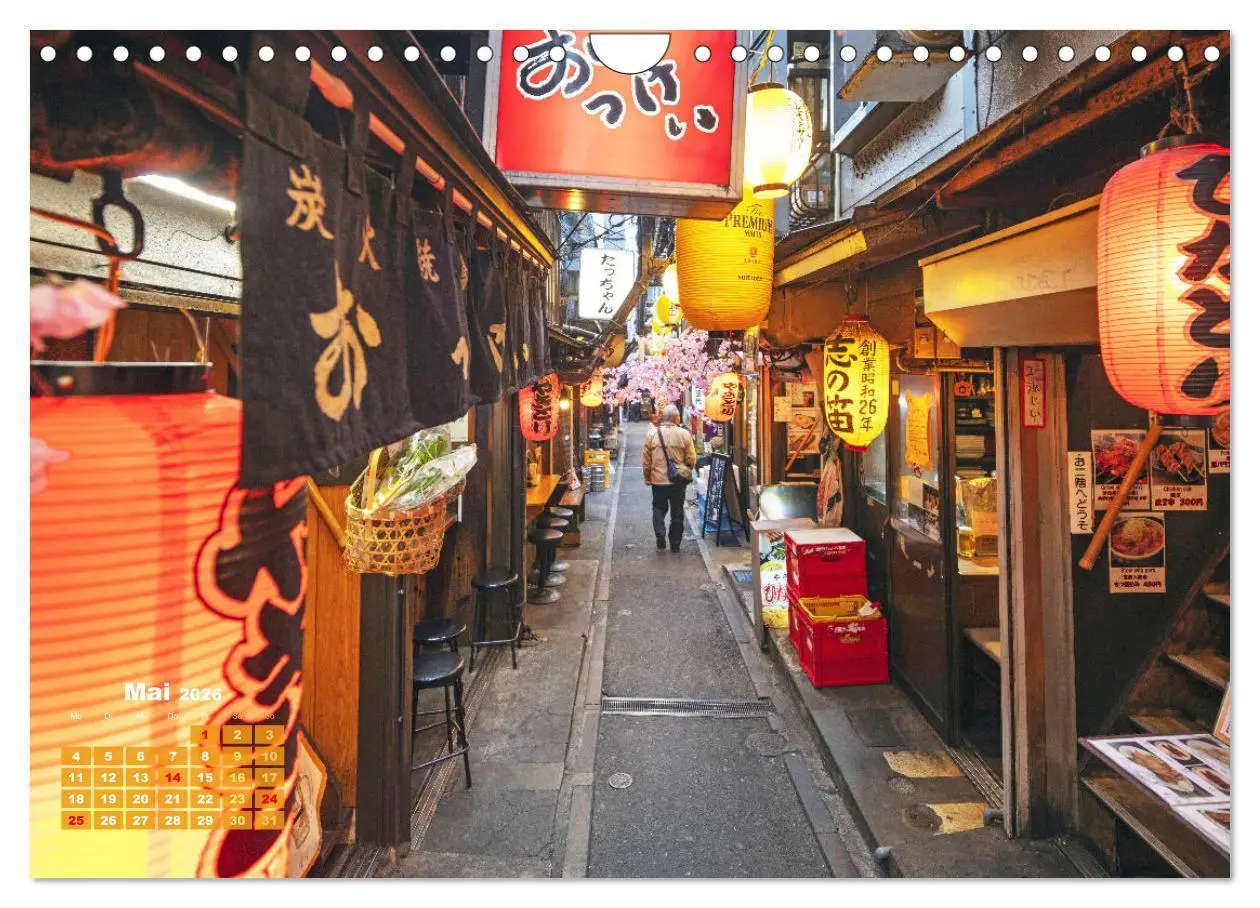 Bild: 9783457628669 | Tokio: Lichter einer Stadt (Wandkalender 2026 DIN A4 quer),...