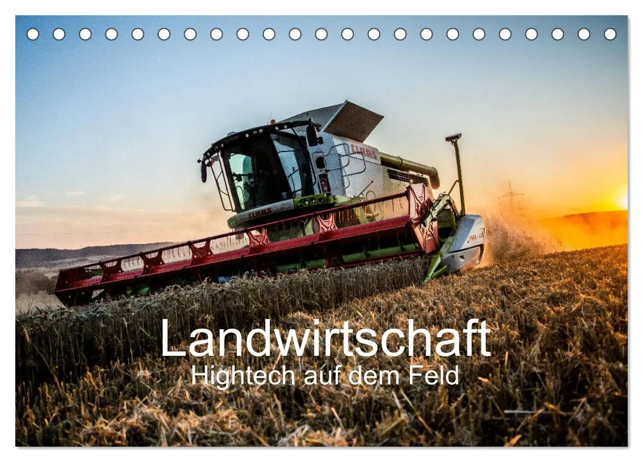 Cover: 9783457798669 | Landwirtschaft - Hightech auf dem Feld (Tischkalender 2026 DIN A5...
