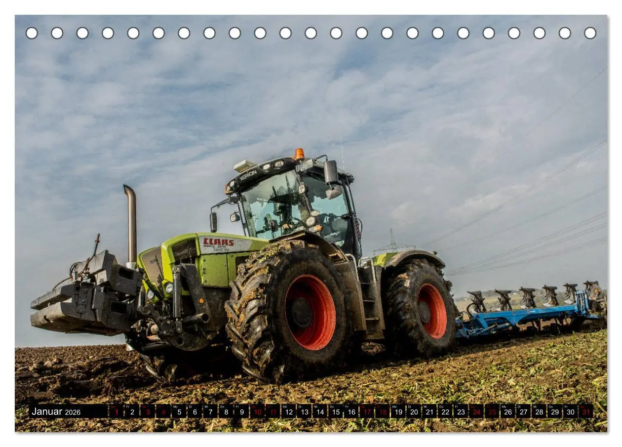 Bild: 9783457798669 | Landwirtschaft - Hightech auf dem Feld (Tischkalender 2026 DIN A5...