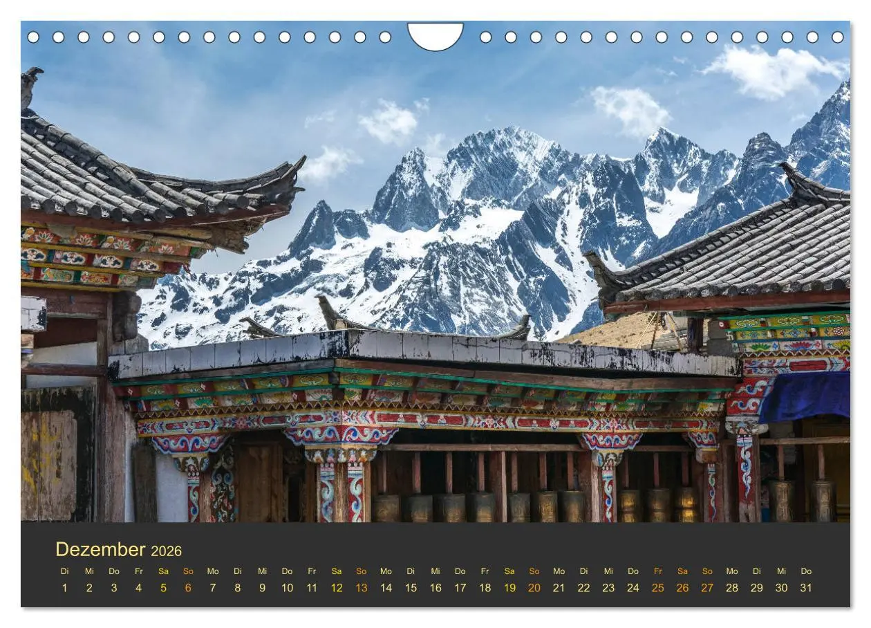 Bild: 9783457868669 | Yunnan - Magische Orte (Wandkalender 2026 DIN A4 quer), CALVENDO...