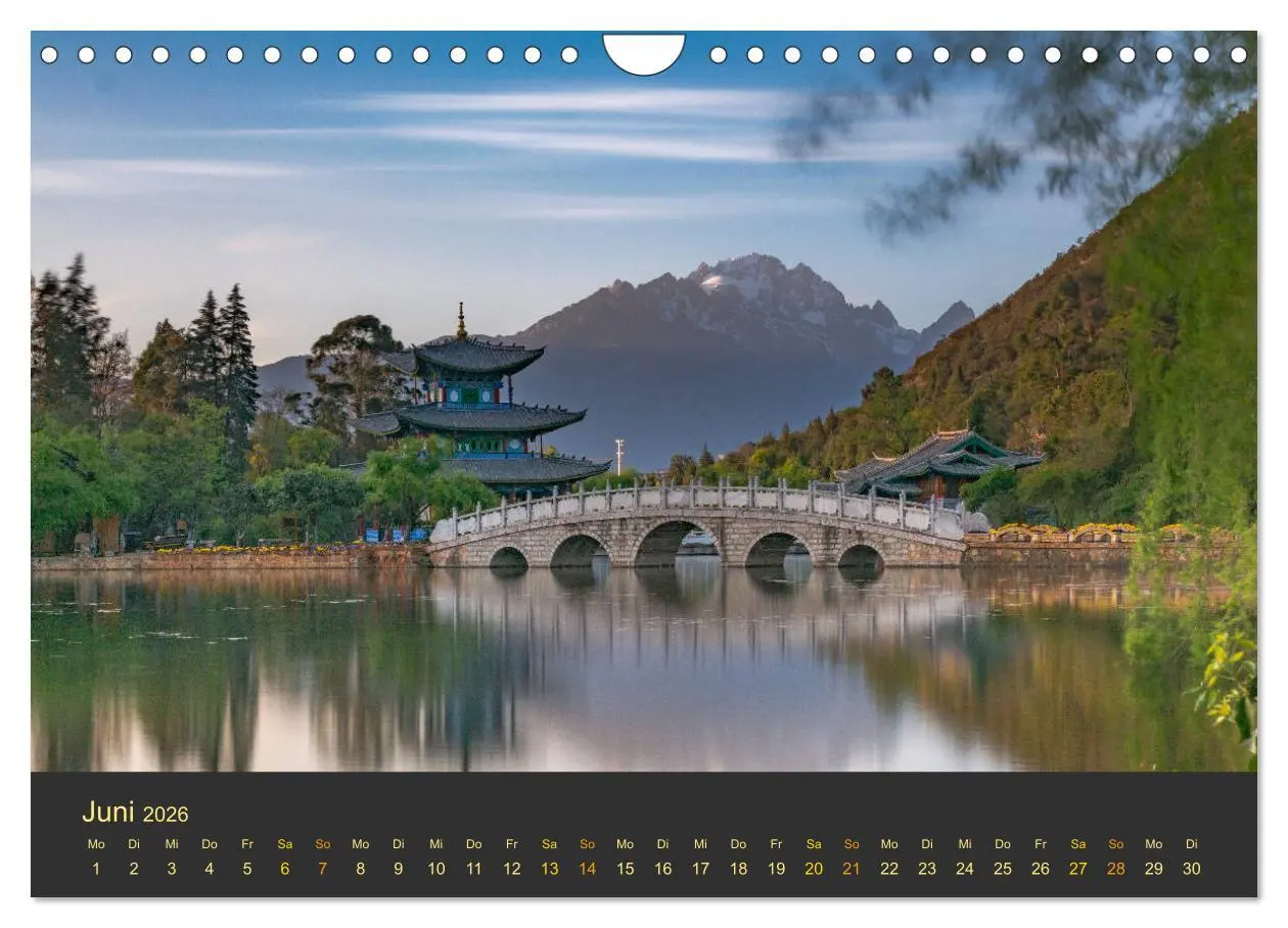 Bild: 9783457868669 | Yunnan - Magische Orte (Wandkalender 2026 DIN A4 quer), CALVENDO...