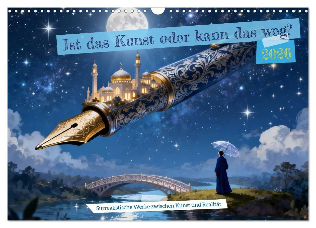 Cover: 9783516718669 | Ist das Kunst oder kann das weg? (Wandkalender 2026 DIN A3 quer),...