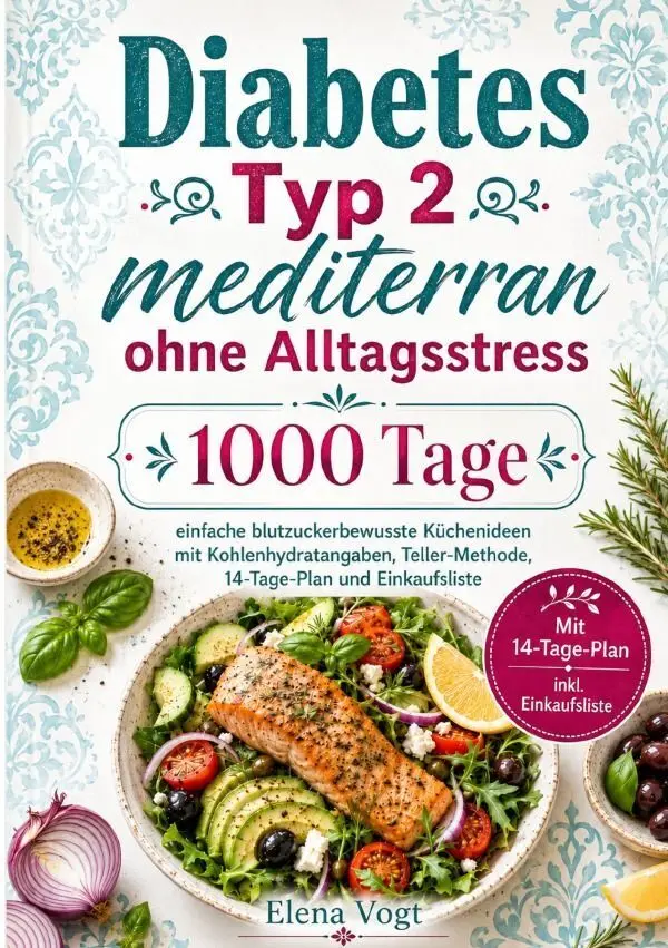 Cover: 9783565468669 | Diabetes Typ 2 mediterran ohne Alltagsstress | Elena Vogt | Buch