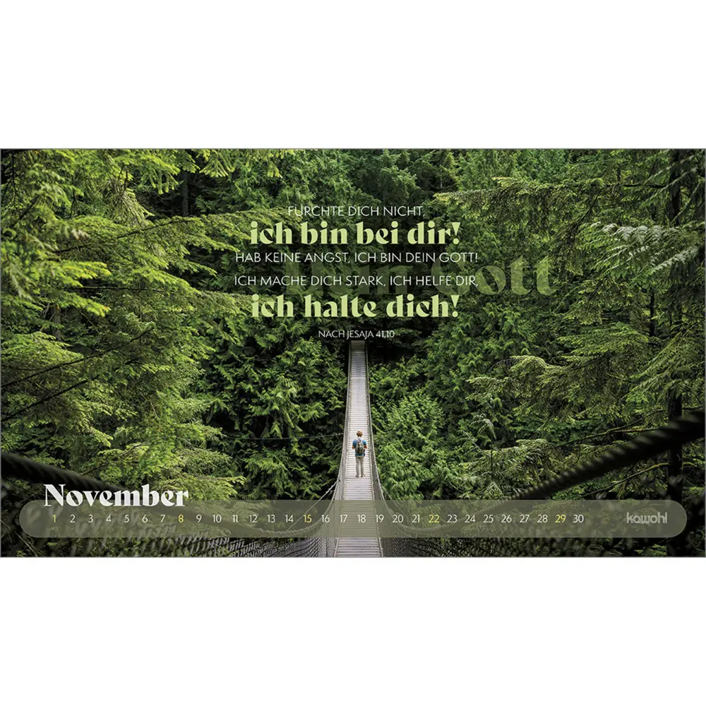 Bild: 9783754868669 | Abenteuer - Mit Gott unterwegs 2026 | Kalender | Spiralbindung | 2026