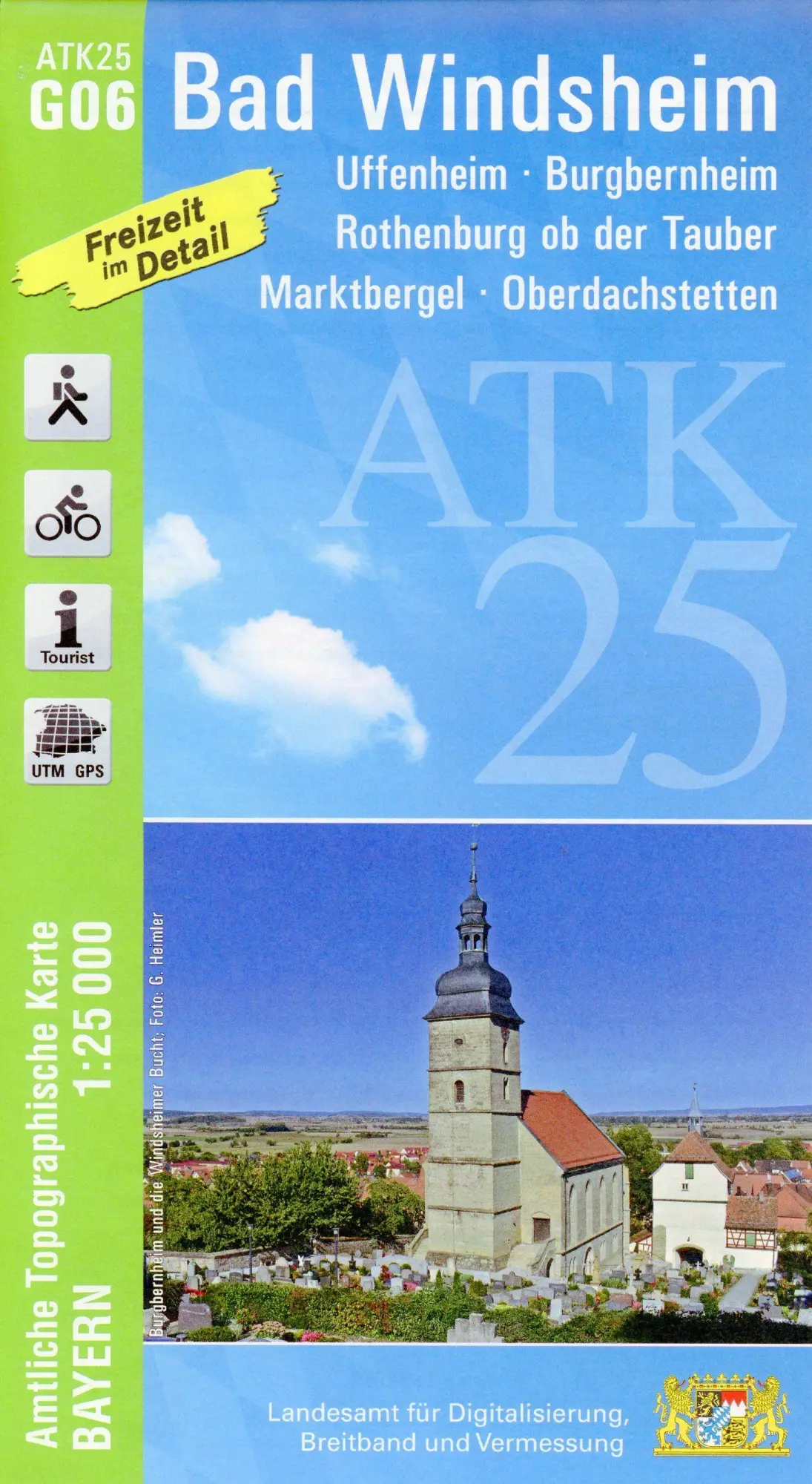 Cover: 9783899338669 | Bad Windsheim 1:25 000 | Digitalisierung | (Land-)Karte | Deutsch