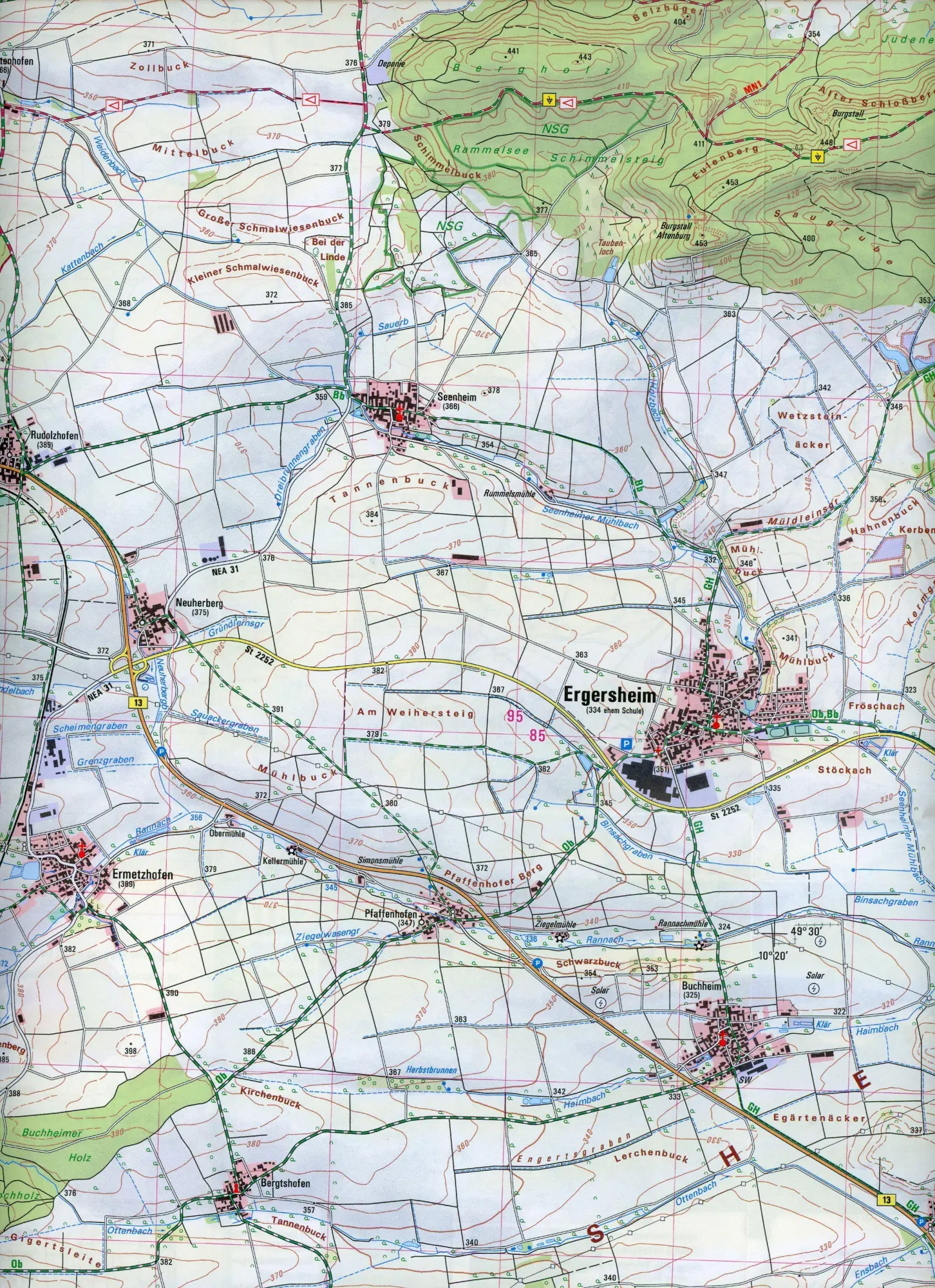 Bild: 9783899338669 | Bad Windsheim 1:25 000 | Digitalisierung | (Land-)Karte | Deutsch
