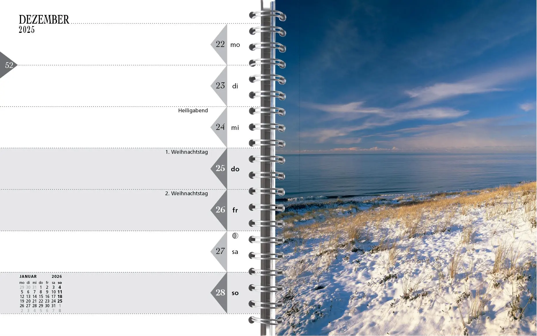 Bild: 9783944498669 | Sylt-die Insel 2026 Tischkalender | Gernot Westendorf | Kalender