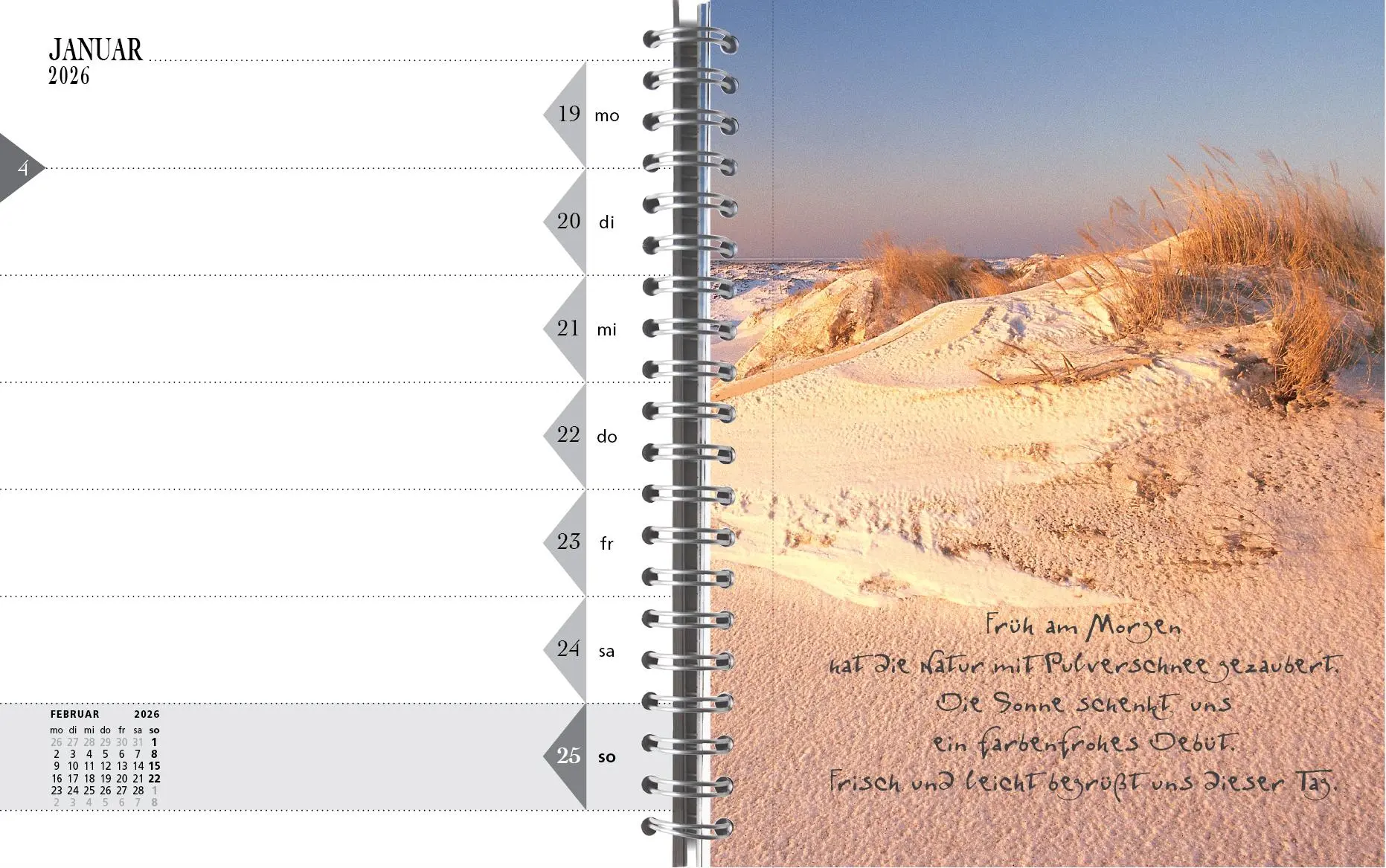 Bild: 9783944498669 | Sylt-die Insel 2026 Tischkalender | Gernot Westendorf | Kalender