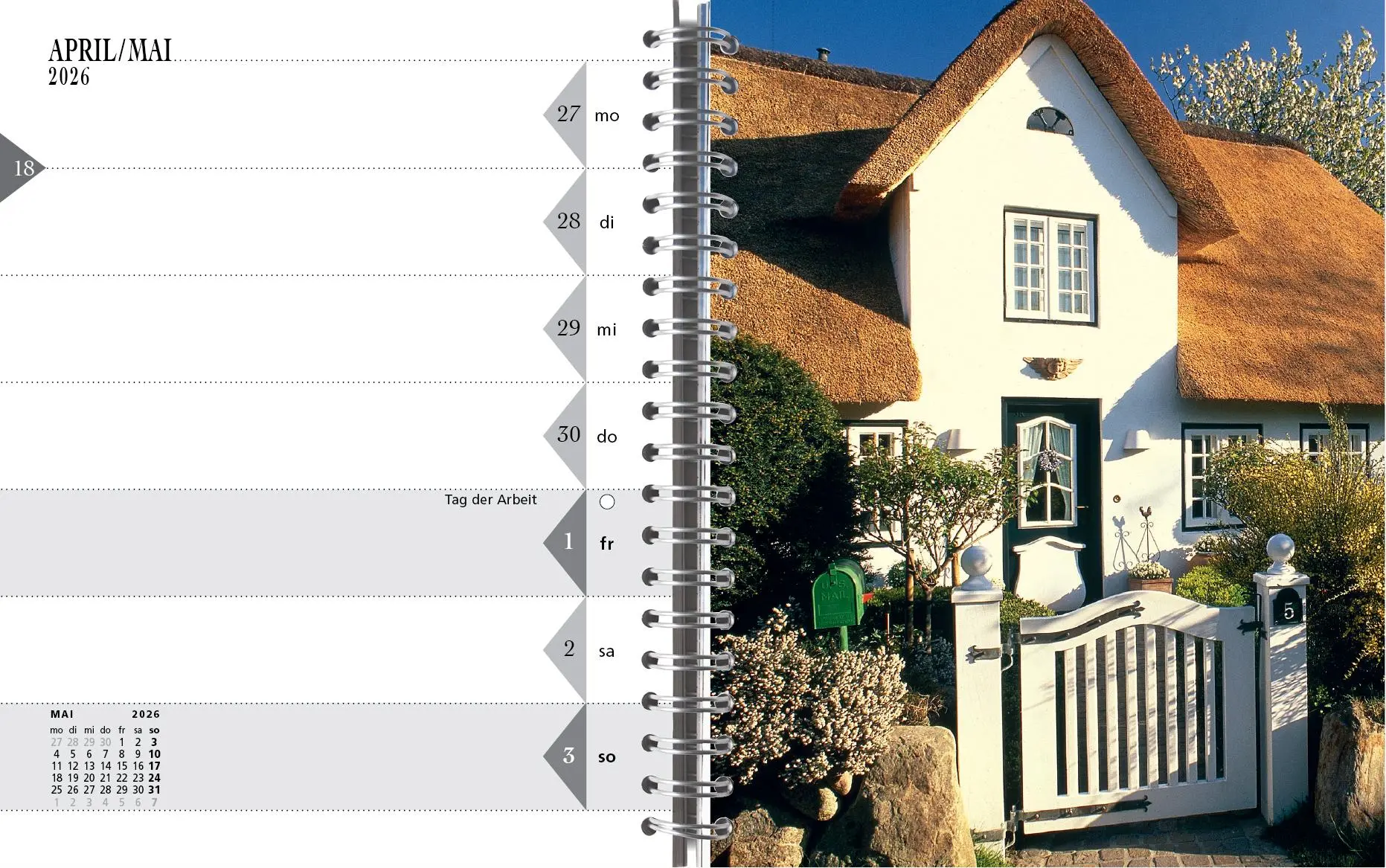 Bild: 9783944498669 | Sylt-die Insel 2026 Tischkalender | Gernot Westendorf | Kalender