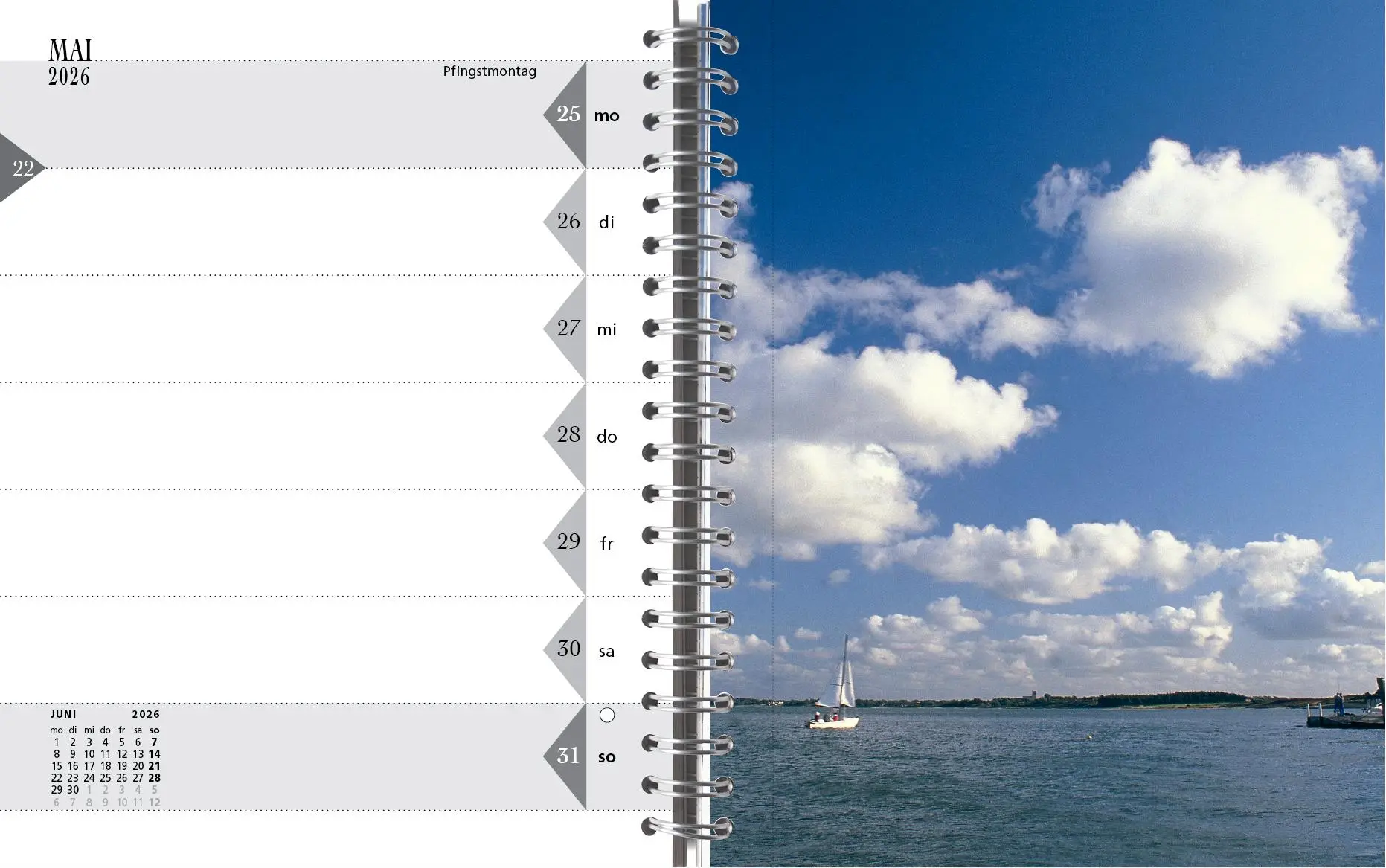 Bild: 9783944498669 | Sylt-die Insel 2026 Tischkalender | Gernot Westendorf | Kalender