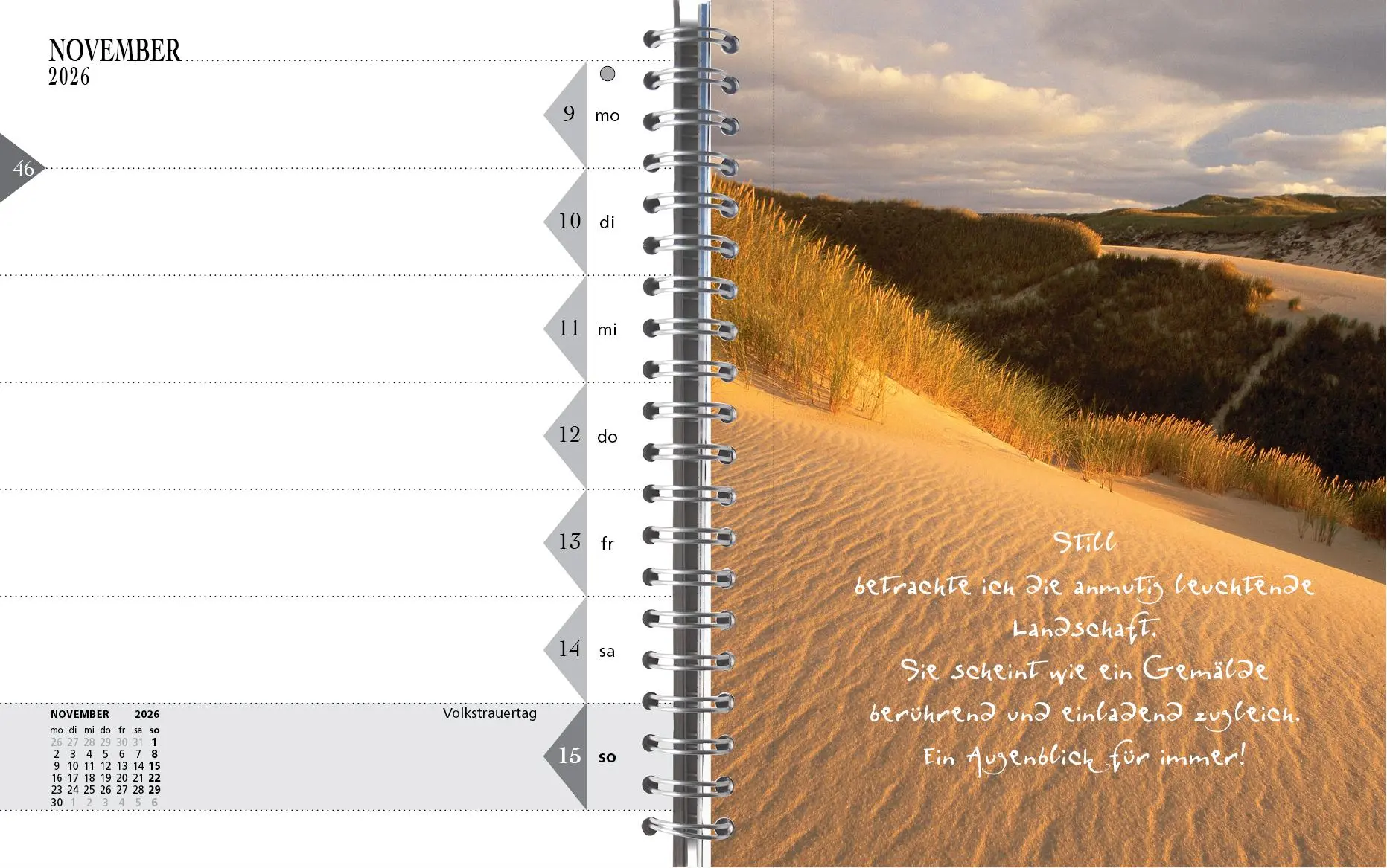 Bild: 9783944498669 | Sylt-die Insel 2026 Tischkalender | Gernot Westendorf | Kalender