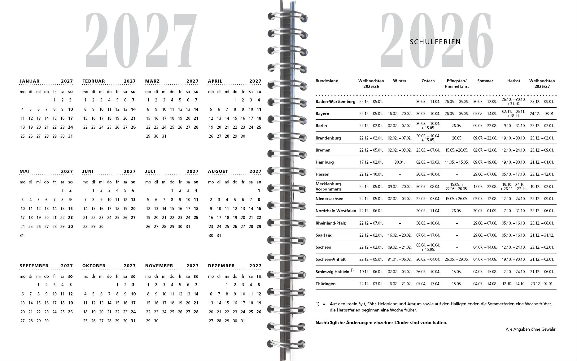 Bild: 9783944498669 | Sylt-die Insel 2026 Tischkalender | Gernot Westendorf | Kalender