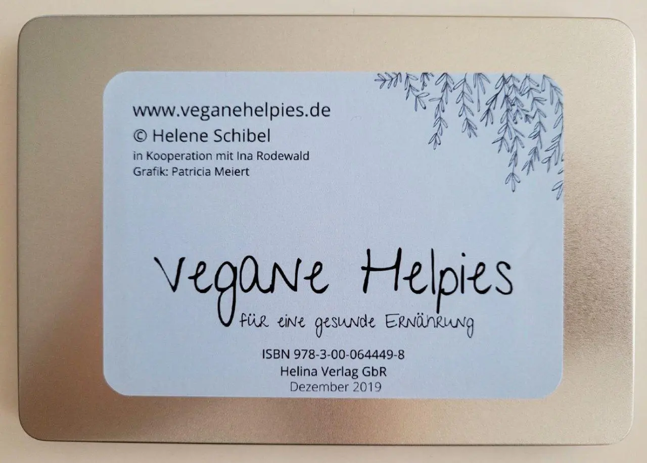 Cover: 9783989428669 | Vegane Helpies für eine gesunde Ernährung | Helene Schibel | 48 S.