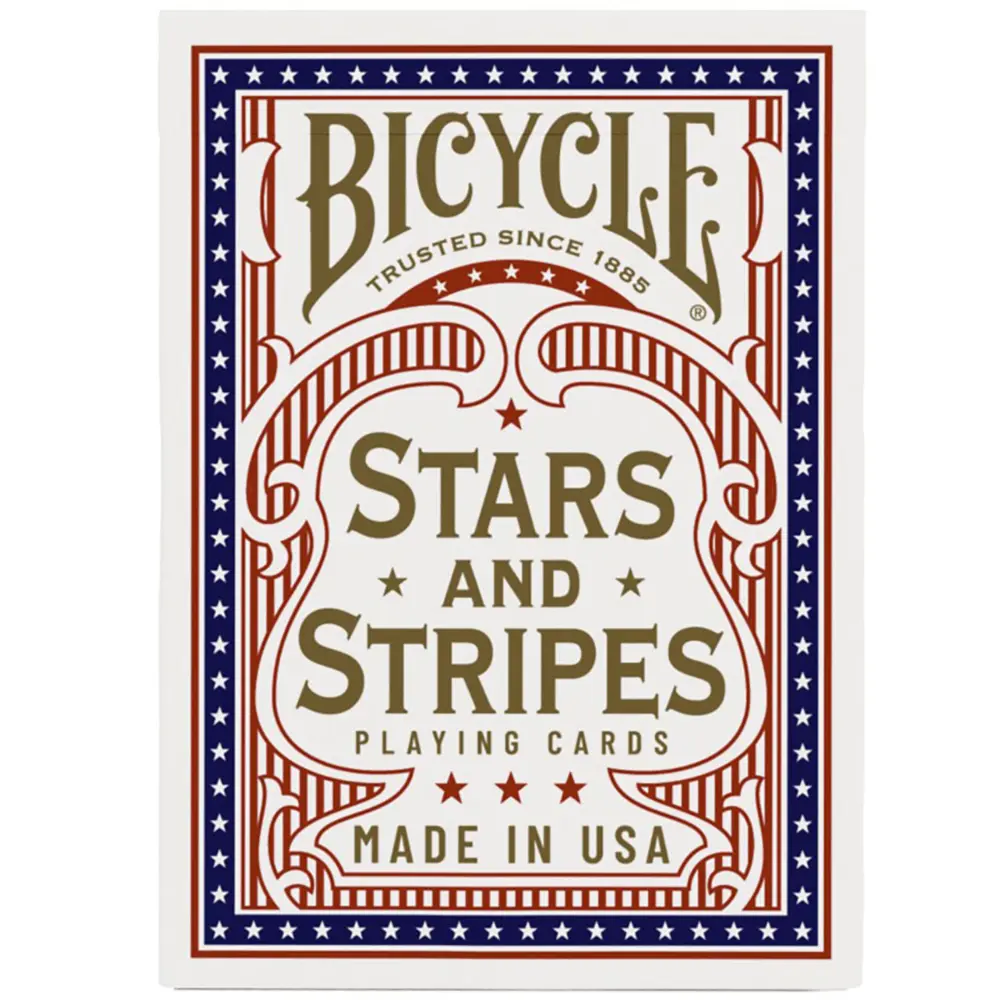 Cover: 73854098769 | Bicycle Stars and Stripes (Designer Spielkarten, Poker, Skat...)