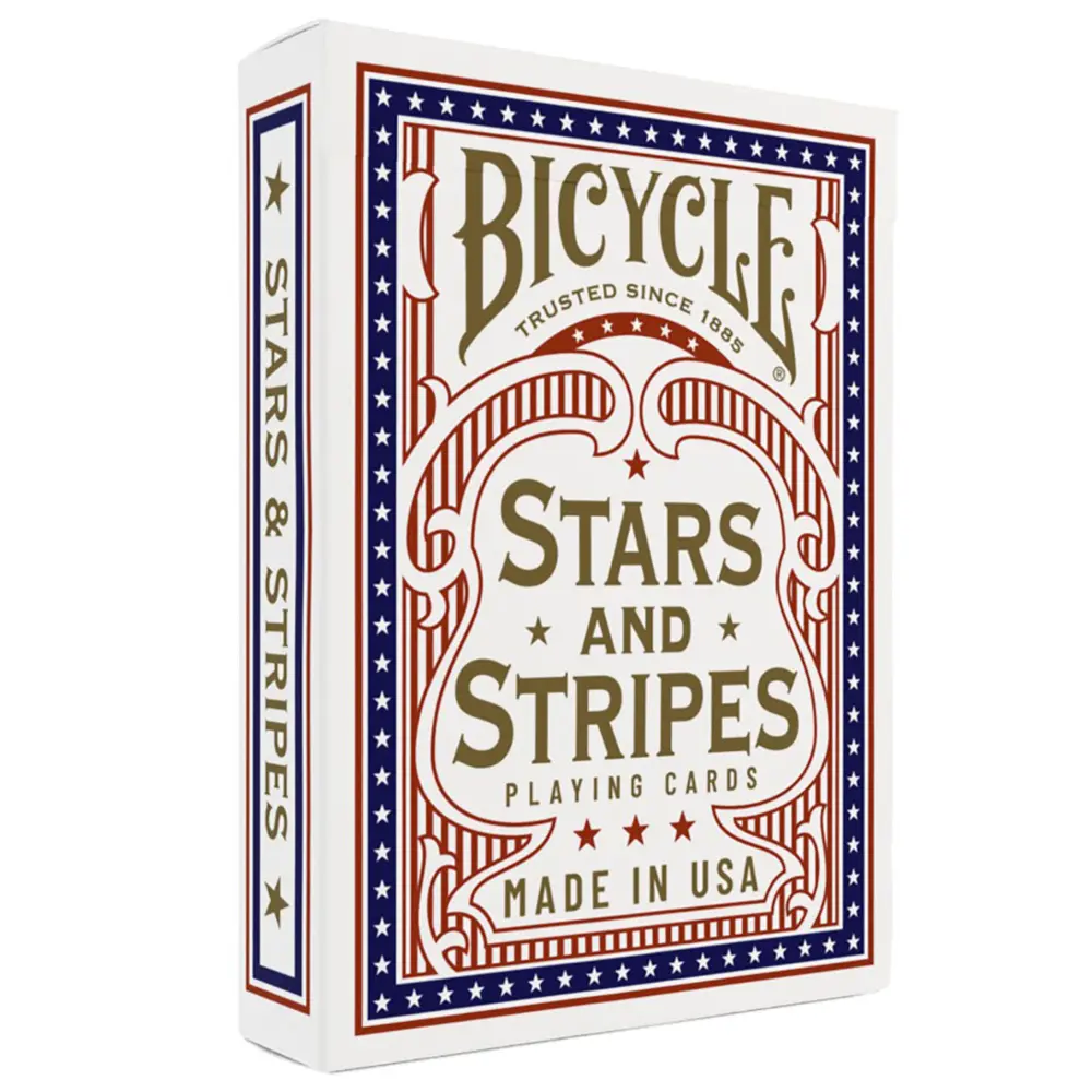Bild: 73854098769 | Bicycle Stars and Stripes (Designer Spielkarten, Poker, Skat...)