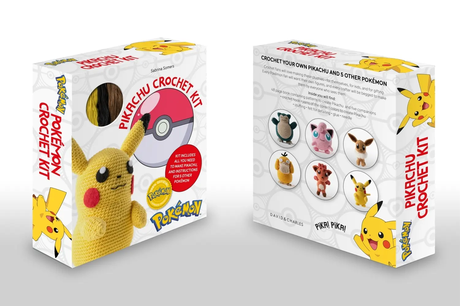Bild: 9781446308769 | Pokémon Crochet Pikachu Kit | Sabrina Somers | 12556 | Englisch | 2021