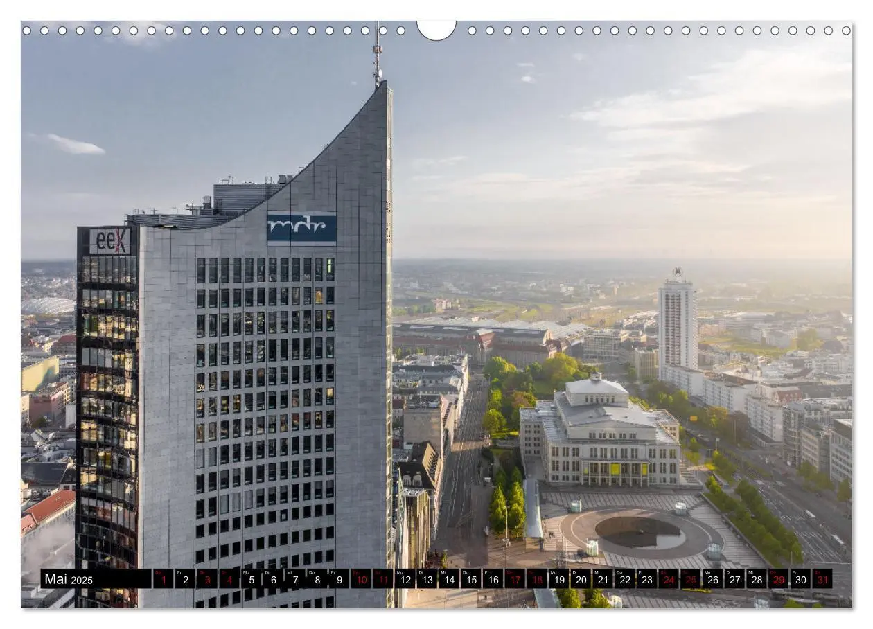 Bild: 9783383988769 | Leipzig von Oben 2025 (Wandkalender 2025 DIN A3 quer), CALVENDO...