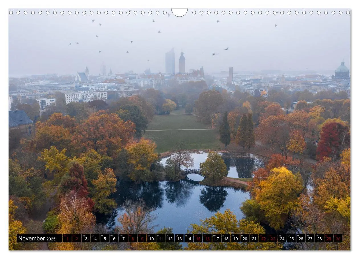Bild: 9783383988769 | Leipzig von Oben 2025 (Wandkalender 2025 DIN A3 quer), CALVENDO...