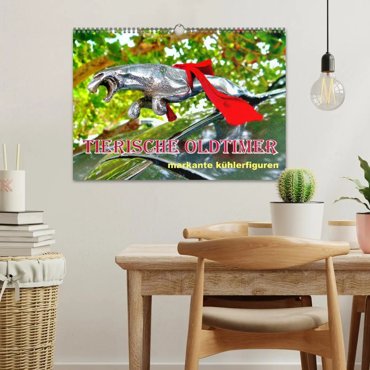 Bild: 9783457548769 | Tierische Oldtimer - Markante Kühlerfiguren (Wandkalender 2026 DIN...