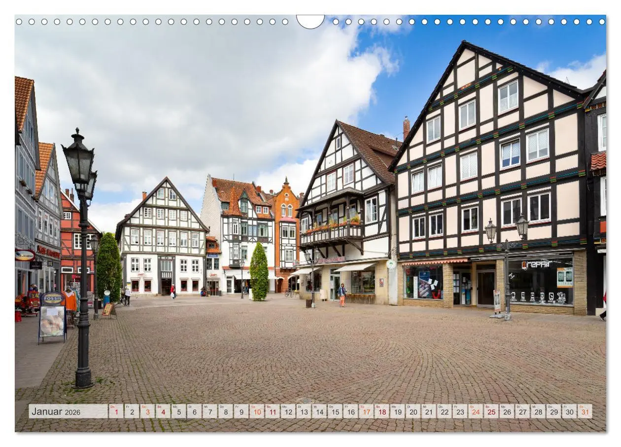 Bild: 9783457618769 | Rinteln Impressionen (Wandkalender 2026 DIN A3 quer), CALVENDO...