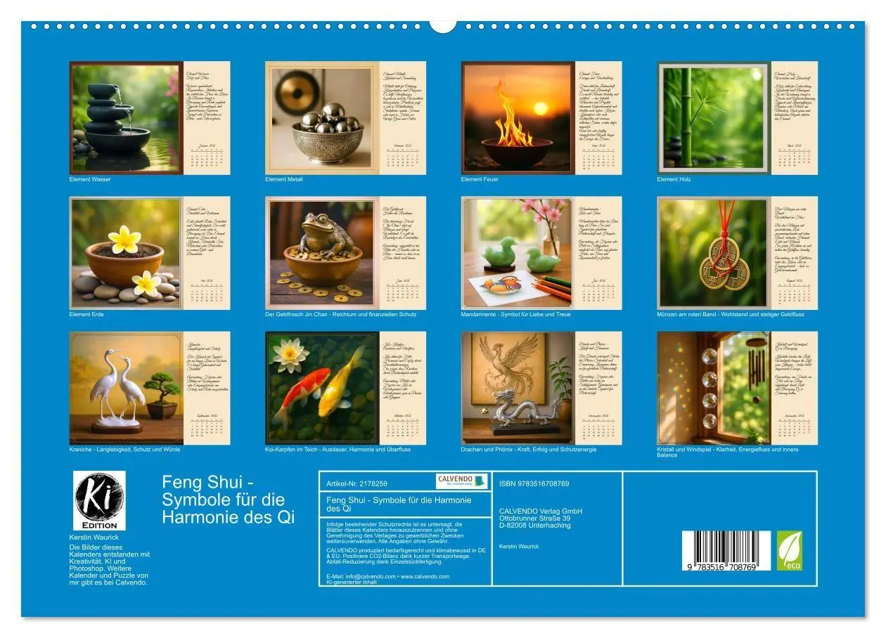 Bild: 9783516708769 | Feng Shui - Symbole für die Harmonie des Qi (hochwertiger Premium...