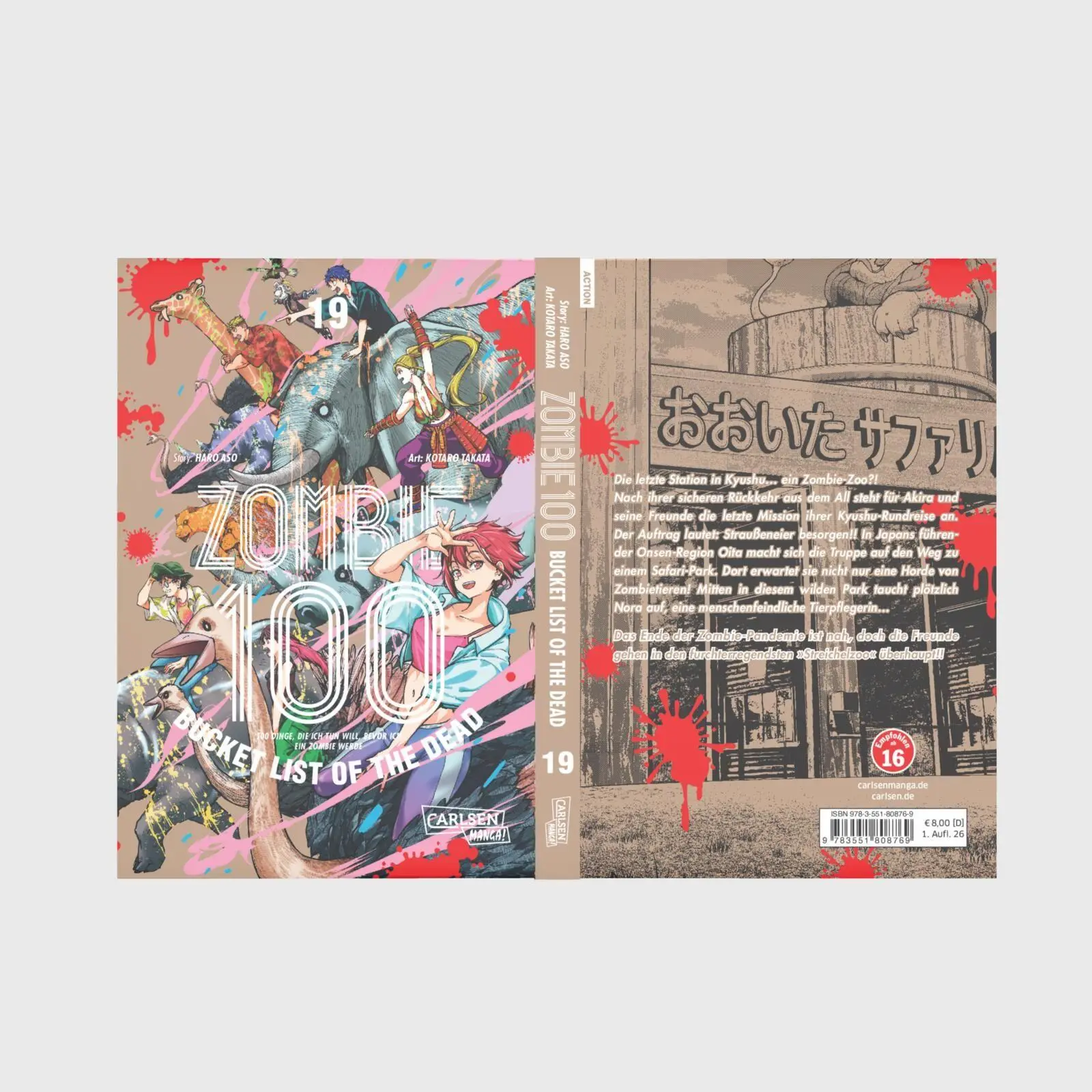 Bild: 9783551808769 | Zombie 100 - Bucket List of the Dead 19 | Kotaro Takata (u. a.) | Buch