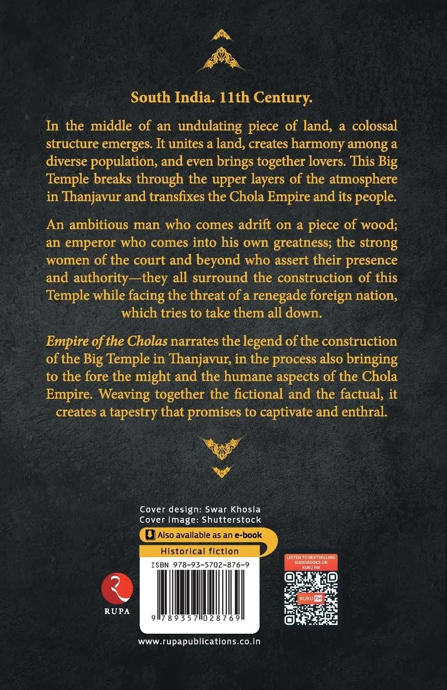 Rückseite: 9789357028769 | Empire of the Cholas | Siddharth N. Vijayaraghavan | Taschenbuch