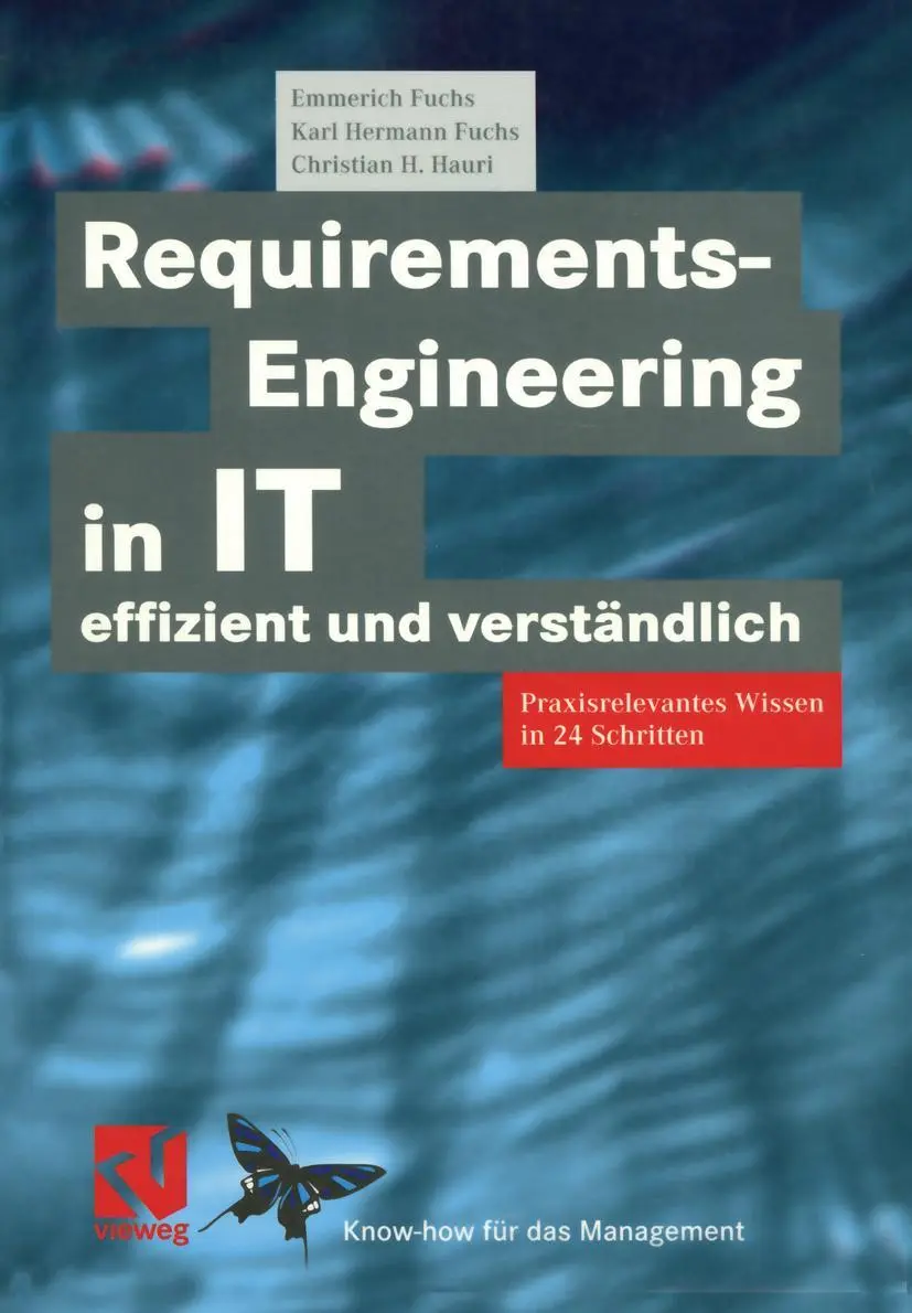 Cover: 9783322898869 | Requirements-Engineering in IT effizient und verständlich | Buch