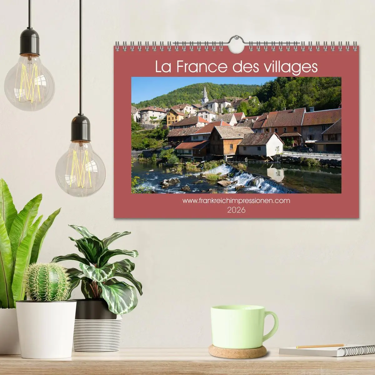 Bild: 9783516558869 | La France des villages (Calendrier mural 2026 DIN A4 vertical),...