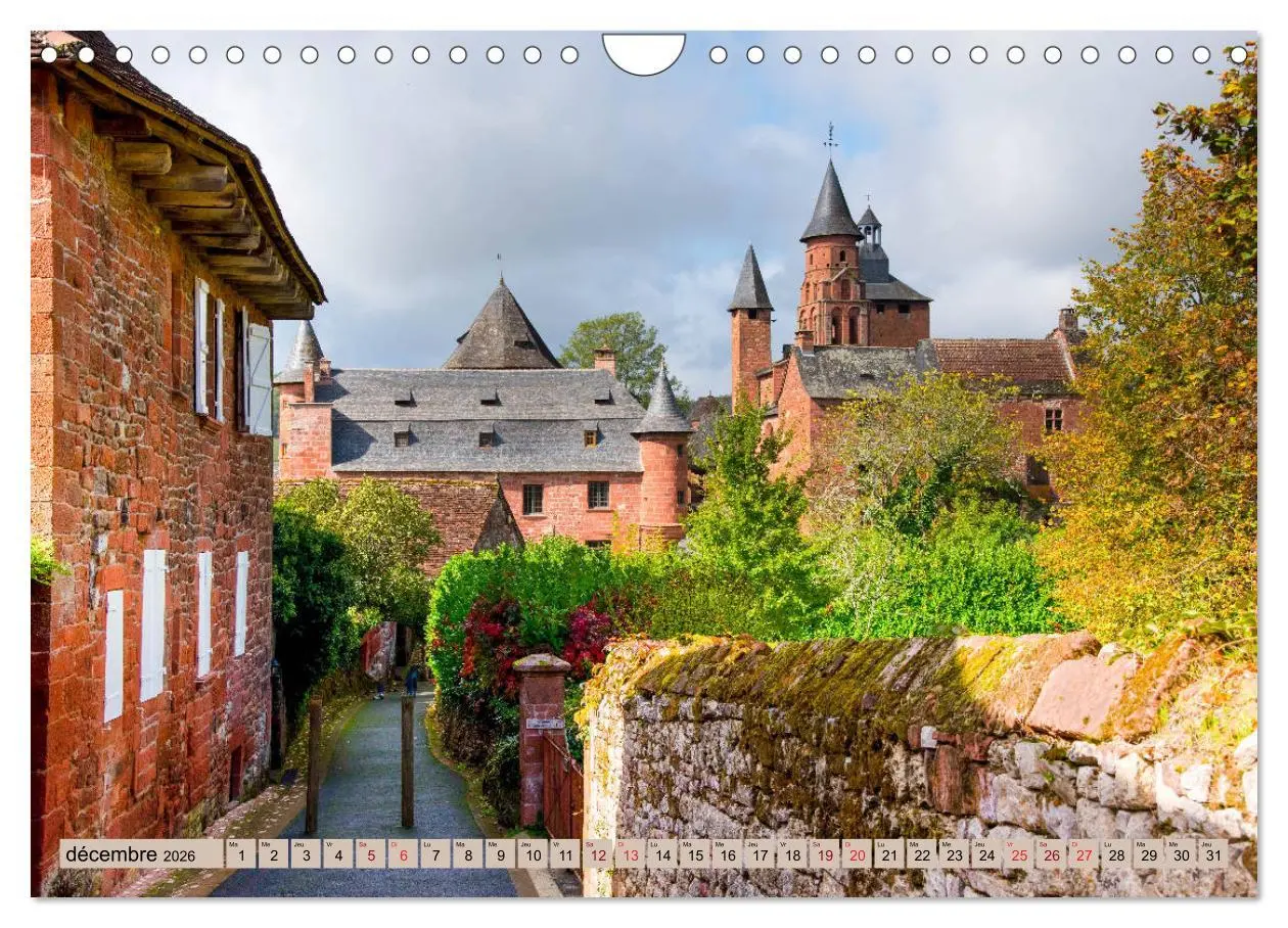 Bild: 9783516558869 | La France des villages (Calendrier mural 2026 DIN A4 vertical),...
