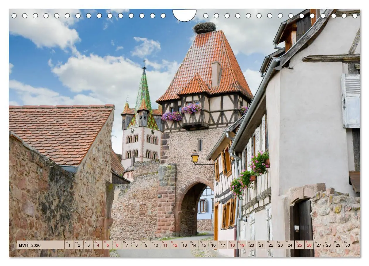 Bild: 9783516558869 | La France des villages (Calendrier mural 2026 DIN A4 vertical),...