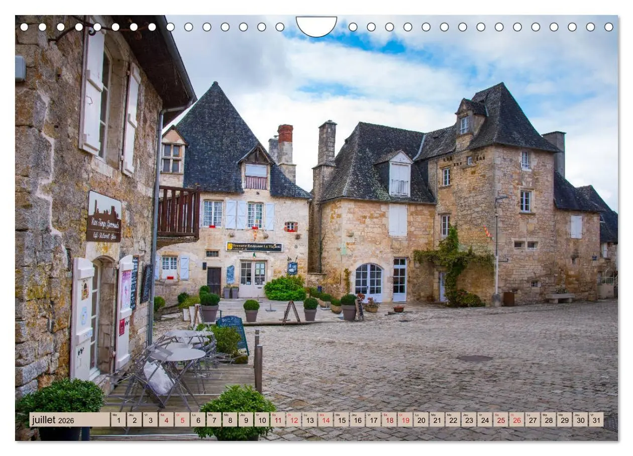 Bild: 9783516558869 | La France des villages (Calendrier mural 2026 DIN A4 vertical),...